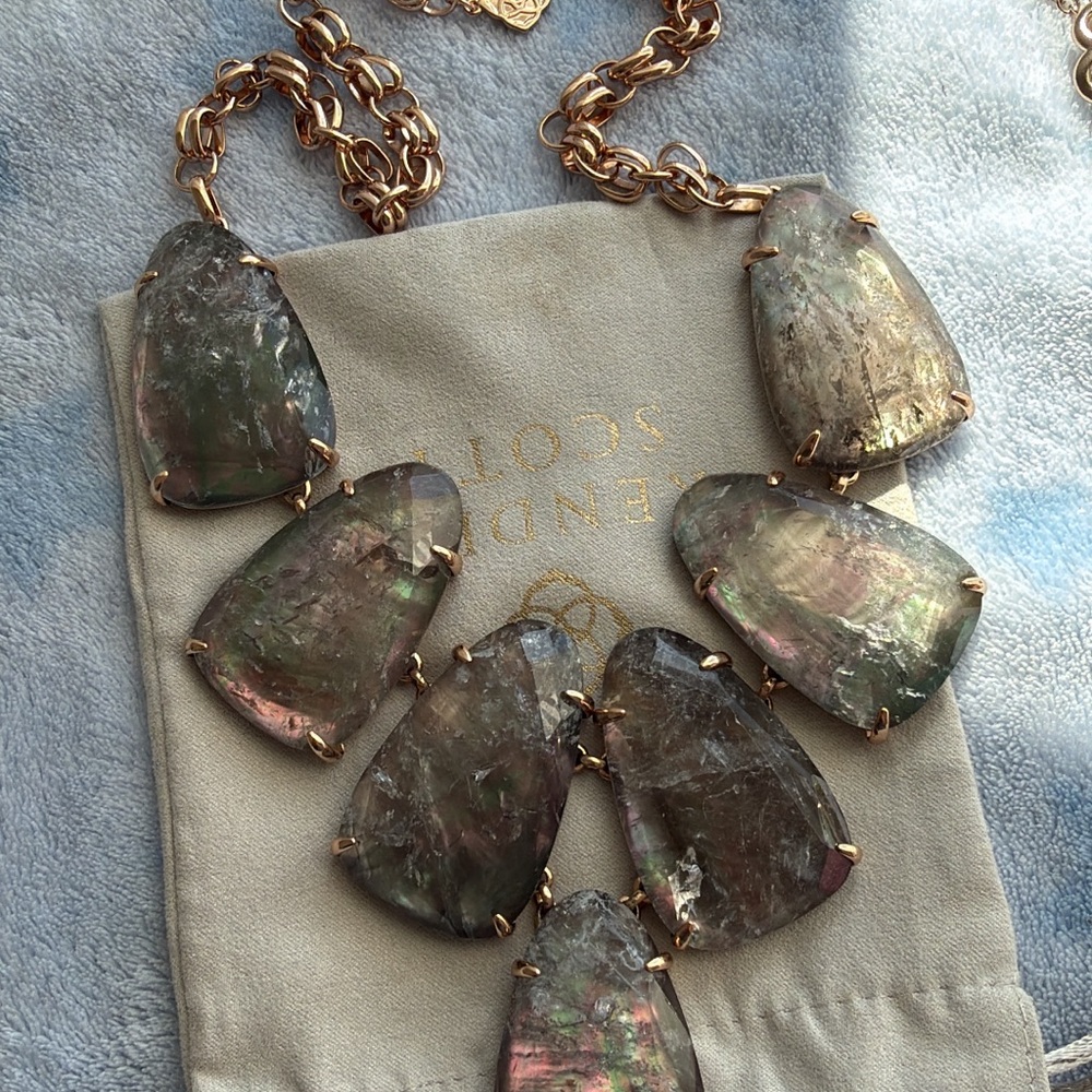 kendra scott Elegant Multi-Stone Necklace